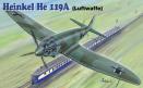 L'avion allemand Heinkel HE119 en kit vacuform par Airmodel au 1/72e