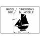 Le kit du cotre Kurun en maquette de bateau par Heller au 1/60e