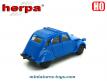 La 2cv6 Citroën miniature par Herpa au HO H0 1/87e