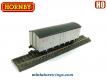 Le wagon couvert Evian de la SNCF en miniature par Hornby au HO incomplet