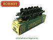Le wagon plateau porte essieux SNCF miniature par Hornby au HO