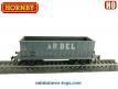 Le wagon houiller Arbel à bogies SNCF en miniature par Hornby au HO