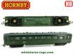 La voiture voyageurs Forestier 2cl en miniature Hornby au HO H0 incomplète