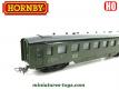 La voiture voyageurs Forestier 2cl en miniature Hornby au HO H0 incomplète