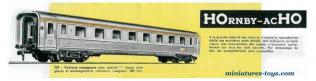 Les 2 voitures voyageurs inox SNCF en miniatures par Hornby France au HO H0