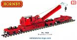 La grue ferroviaire Breakdown crane en miniature par Hornby Dublo au HO