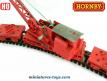 La grue ferroviaire Breakdown crane en miniature par Hornby Dublo au HO