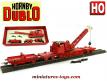 La grue ferroviaire Breakdown crane en miniature par Hornby Dublo au HO