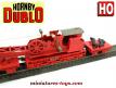 La grue ferroviaire Breakdown crane en miniature par Hornby Dublo au HO