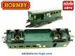 Le fourgon mixte 1er classe en miniature par Hornby à l'échelle zéro 0 O