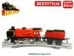 La locomotive vapeur mécanique 020 et tender Hornby Hachette a l'échelle 0 O