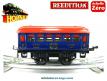 La voiture salon 2e cl en miniature par Hornby Hachette échelle 0 O zéro