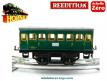 La voiture voyageurs 2e classe en miniature Hornby Hachette échelle 0 O