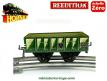 Le wagon tombereau en miniature par Hornby Hachette échelle 0 O
