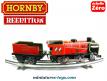 La locomotive vapeur mécanique 020 et tender Hornby Hachette échelle zéro