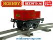 Le tender de la locomotive a vapeur miniature Hornby Hachette échelle 0 O