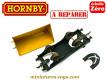 Le wagon benne basculante en miniature par Hornby échelle zéro à réparer