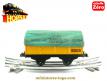 Le wagon tombereau bâché Saint Frères en miniature Hornby échelle zéro 0 O