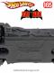 La Batmobile du film The dark night en miniature par Hot-Wheel au 1/65e