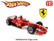 La Formule 1 Ferrari F2005 en miniature par Hot Wheels au 1/18e