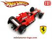 La Formule 1 Ferrari F2005 en miniature par Hot Wheels au 1/18e