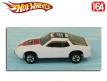 La Porsche 924 blanche en miniature par Hot-Wheels au 1/64e