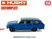 Le break Ford Zephyr 6 Estate car bleu miniature par Husky au 1/64e incomplet