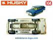 Le break Ford Zephyr 6 Estate car bleu miniature par Husky au 1/64e incomplet