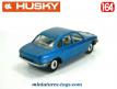 La NSU RO 80 bleue en voiture miniature par Husky au 1/64e