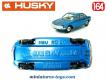 La NSU RO 80 bleue en voiture miniature par Husky au 1/64e