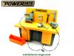 Le petit établi avec outillages électriques Power Mite par Ideal Toy