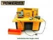 Le petit établi avec outillages électriques Power Mite par Ideal Toy