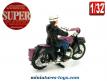 La moto de Gendarmerie en miniature par Injectaplastic au 1/32e