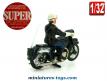 La moto de Gendarmerie en miniature par Injectaplastic au 1/32e