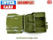La Jeep militaire en miniature par Inter-Cars Nacoral au 1/32e incomplète
