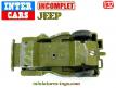 La Jeep militaire en miniature par Inter-Cars Nacoral au 1/32e incomplète