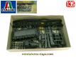 Le kit du char Patton M47 par Italeri au 1/35e partiellement monté