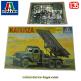 Le kit du camion russe Zis 151 Katioucha BM 13 par Italeri au 1/35e incomplet