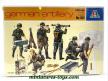 La boite de figurines German artillery en kit par Italeri au 1/35e