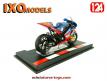 La moto Yamaha YZR M1 de Melandri Spiderman miniature Ixo Models au 1/24e