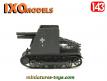 Le 15 cm sIG 33 Sf Panzerkampfwagen Ausf B miniature par Ixo Models au 1/43e