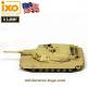 Le char M1 abrams sable en miniature par Ixo Models au 1/72e