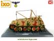 Le char allemand Bergepanzer Tiger miniature par Ixo Models et Altaya au 1/43e