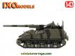 Le canon automoteur 155 mm GMC T83 M40 miniature par Ixo Models au 1/43e