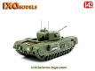 Le char Churchill Mk IV VII miniature par Ixo Models pour Altaya au 1/43e