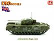 Le char Churchill Mk IV VII miniature par Ixo Models pour Altaya au 1/43e