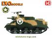 Le canon automoteur M7 Priest HMC miniature par Ixo Models Altaya au 1/43e