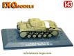 Le char allemand Panzer II Ausf C Afrika Korps en miniature Ixo Models au 1/43e