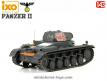 Le char allemand Panzer II Ausf C miniature par Ixo Models pour Altaya au 1/43e