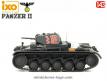 Le char allemand Panzer II Ausf C miniature par Ixo Models pour Altaya au 1/43e